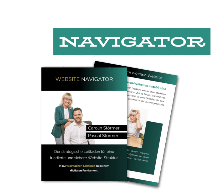 Grafik Lead-Magnet "Website Navigator"