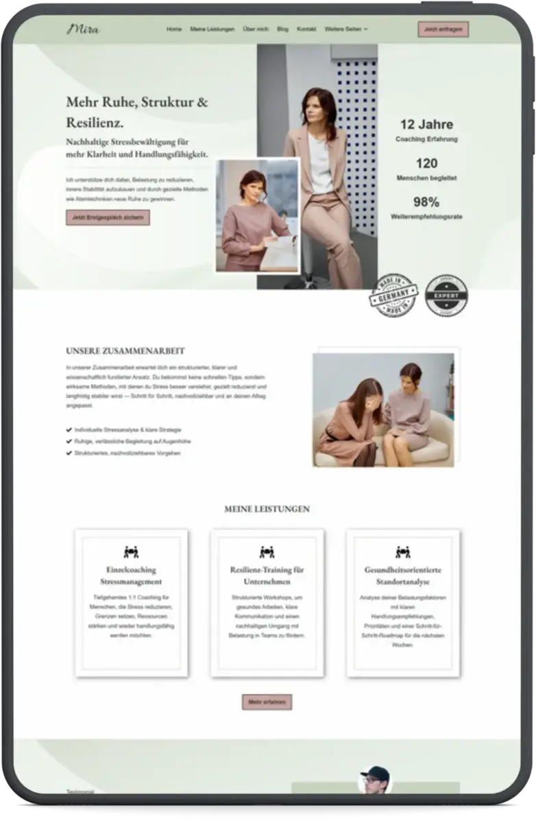 Website-System Mira von CPS Weblounge