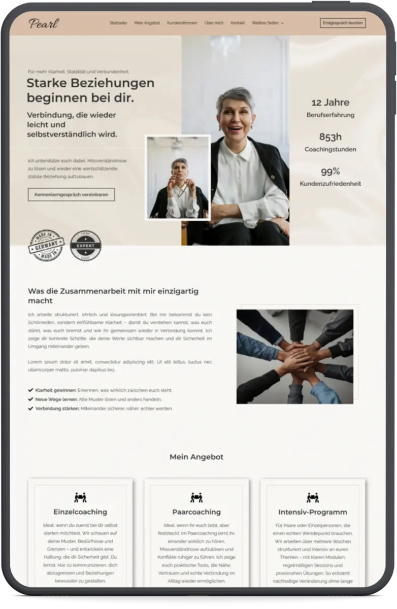 Website-System Pearl von CPS Weblounge